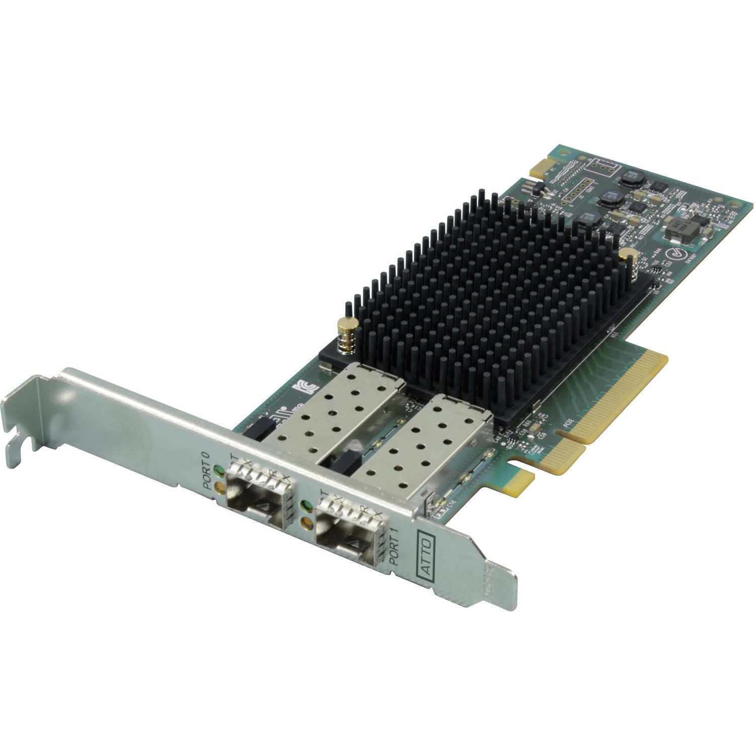 ATTO Dual-channel 16-Gigabit Gen 6 Fibre Channel HBA