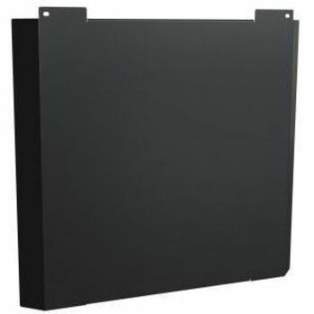 Middle Atlantic C3 Series Credenza Display Cover - Display Mount Cover - Black Textured Powder Coat