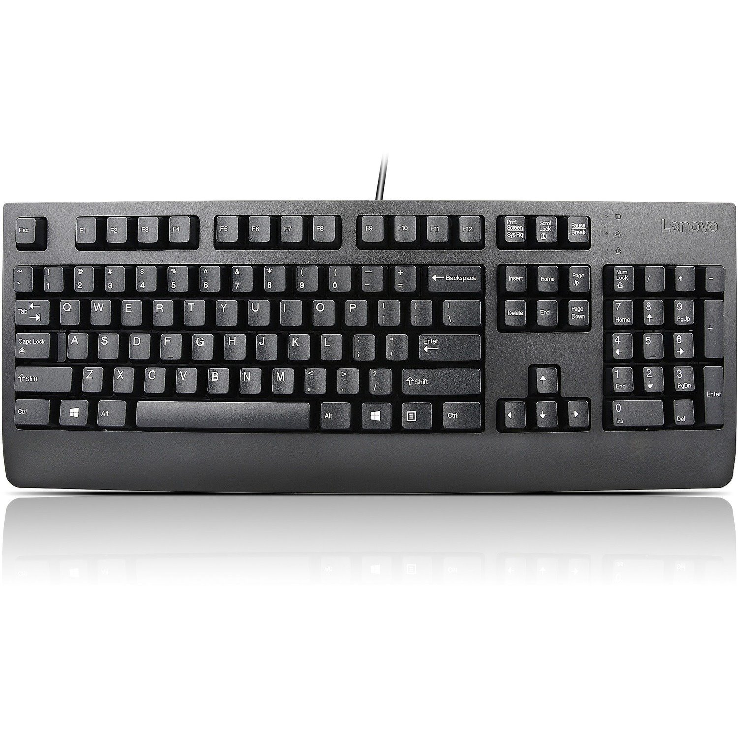 Lenovo USB Keyboard Black US English 103P