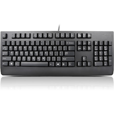 Lenovo Preferred Pro II Keyboard - Cable Connectivity - USB Interface - English (US) - Black