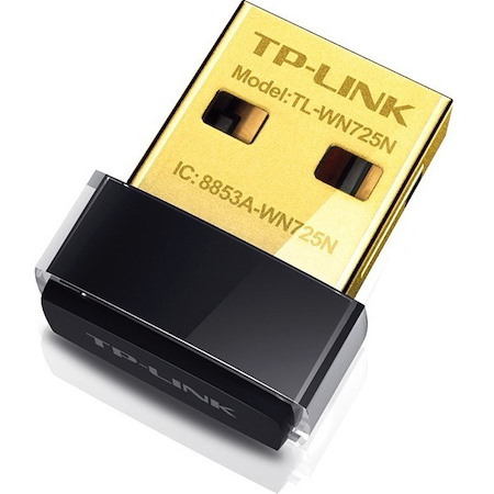 TP-Link TL-WN725N IEEE 802.11n Wi-Fi Adapter for Desktop Computer, Notebook