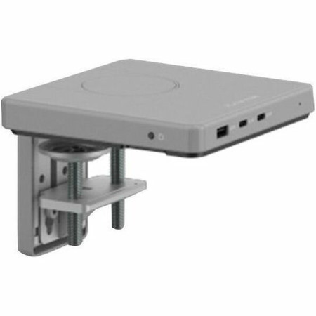 Humanscale M/Connect 3, M/Power Charging Hub, Clamp Mount, Silver