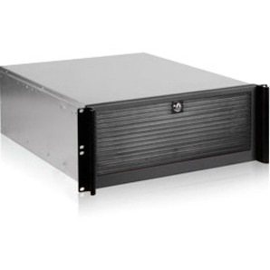 iStarUSA 4U Compact Stylish Rackmount Chassis with 500W Redundant Power Supply