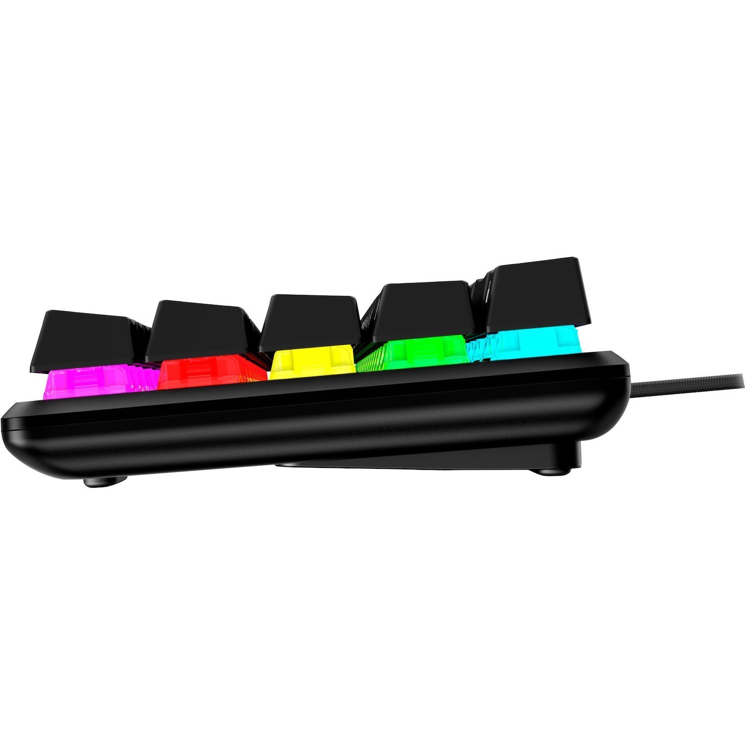 HP Alloy Origins 65 Gaming Keyboard - Cable Connectivity - USB Type C Interface - RGB LED - English (US) - Black