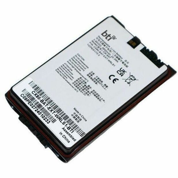 BTI CX80-BAT-EXT-WRLS1-BTI 3.85V LI-ION SCANNER BATTERY FOR HONEYWELL CN80
