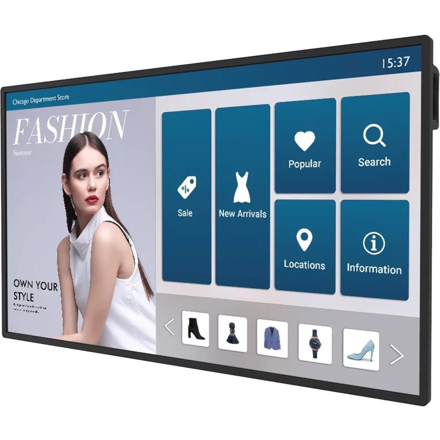 BenQ Smart Signage IL5501 55" LCD Digital Signage Display - 24 Hours/7 Days Operation