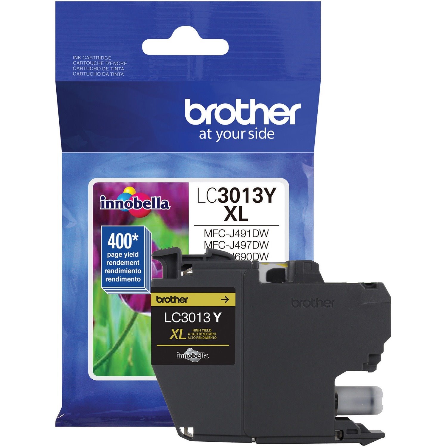 Brother Innobella LC3013Y Original High Yield Inkjet Ink Cartridge - Single Pack - Yellow - 1 Each