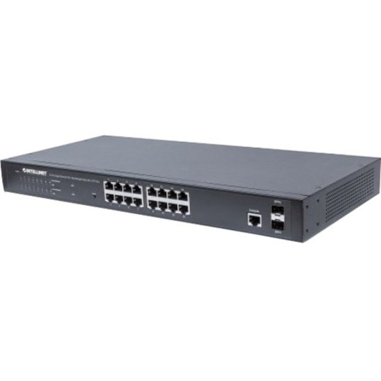 Intellinet Ieee 802.3At/Af Power Over Ethernet (Poe+/Poe) Compliant, 374 W, Self-Healing Ne