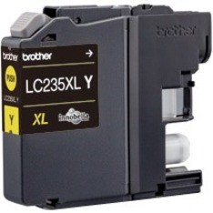 Brother LC-235XLY Yellow Ink Cartridge (Yield, up to 1,200 pages)
