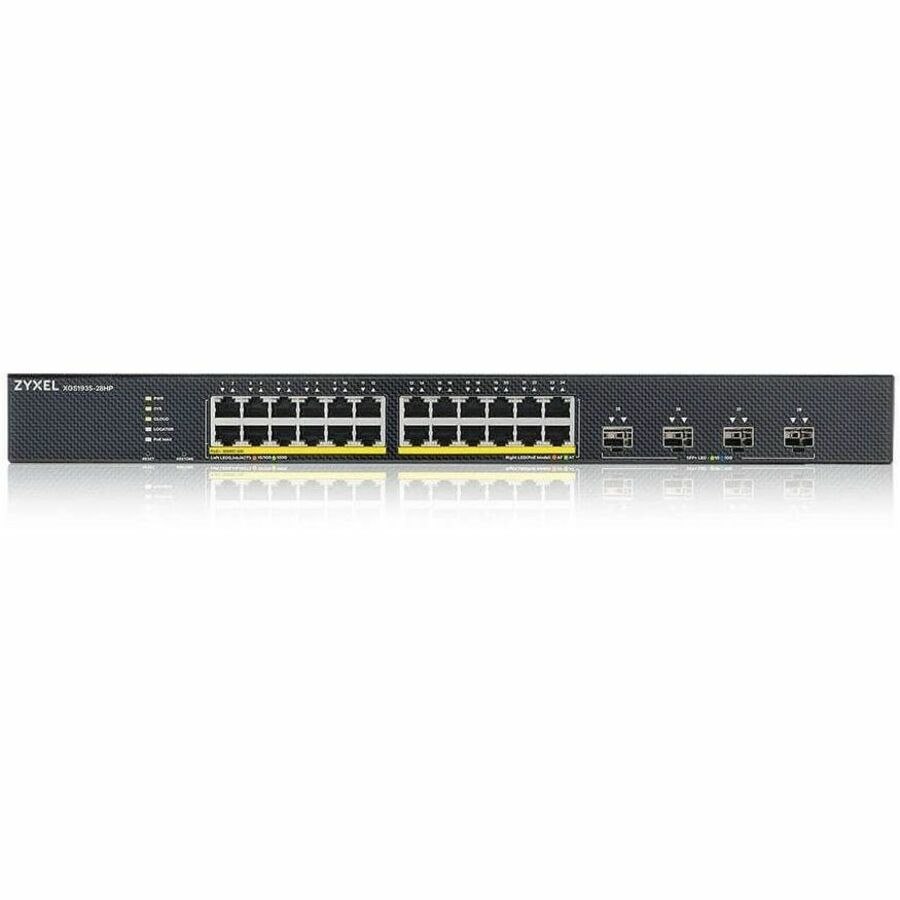 ZYXEL XGS1935 XGS1935-28HP 24 Ports Manageable Ethernet Switch - Fast Ethernet, Gigabit Ethernet, 10 Gigabit Ethernet - 100/1000Base-T, 10GBase-X