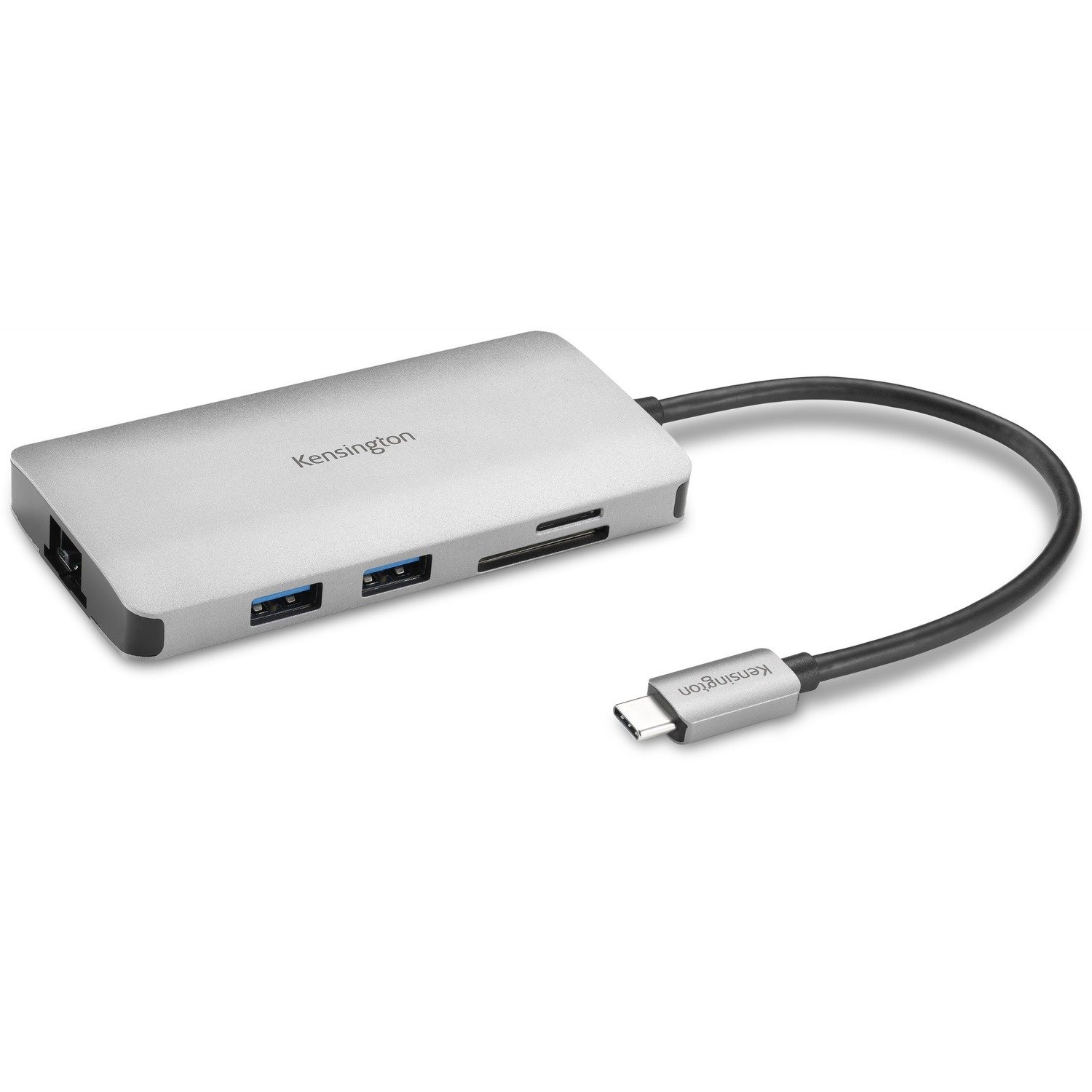 Kensington UH1400P USB Type C Dockingstation voor Monitor, Projector, Notebook, Desktop-pc, Kaartlezer - Oplaadmogelijkheid - Geheugenkaartlezer - SD, microSD - 100 W - Draagbaar