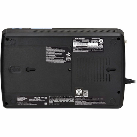 Eaton Tripp Lite Series 750VA 450W 120V Line-Interactive Cloud-Connected UPS with Remote Monitoring, 12 NEMA 5-15R Outlets (6 Surge + 6 Surge and Battery Backup), 5-15P Plug, Desktop