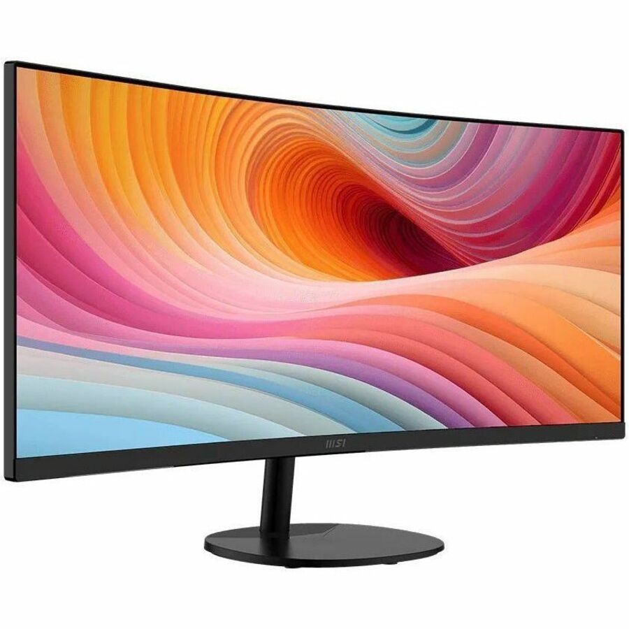 MSI Ultrawide PRO MP341CQ E12 34" Class UW-QHD Curved Screen LCD Monitor - 21:9 - Black