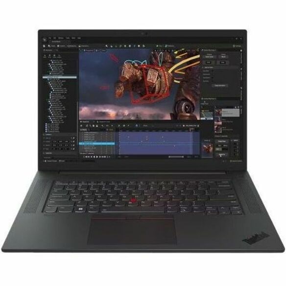 Lenovo ThinkPad P1 Gen 6 21FV0021US 16" Mobile Workstation - WQXGA - Intel Core i9 13th Gen i9-13900H - vPro Technology - 32 GB - 1 TB SSD - English Keyboard - Black Paint