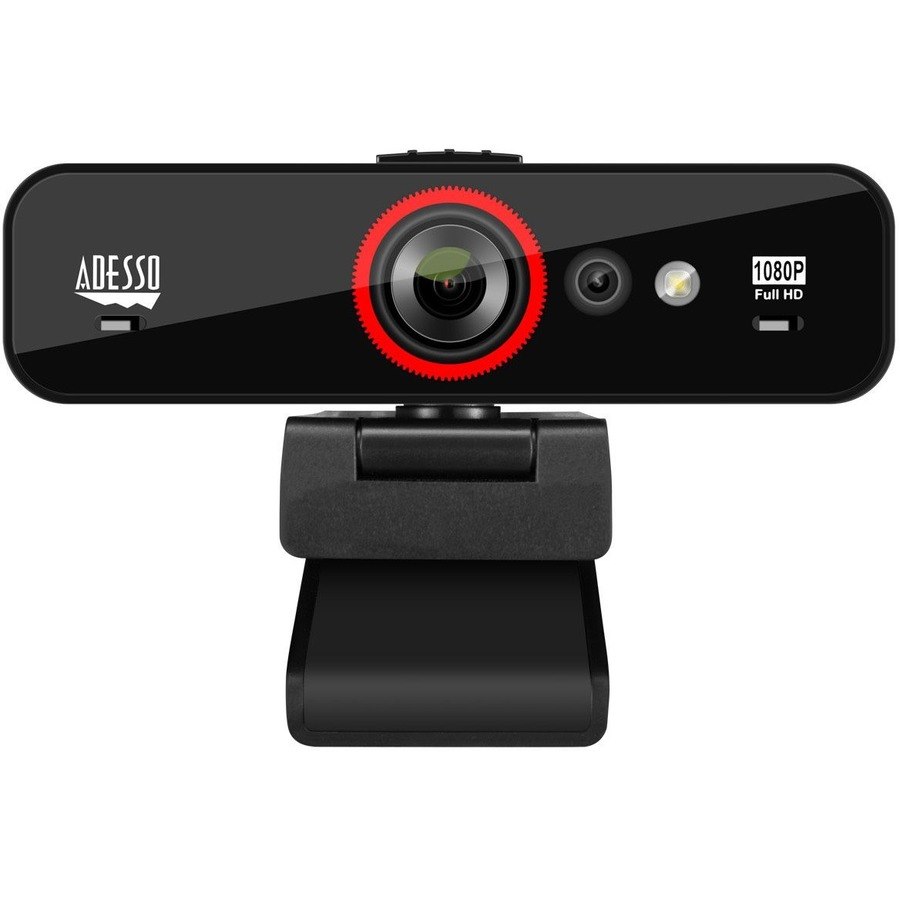 Adesso CyberTrack F1 Webcam - 2.1 Megapixel - 30 fps - USB 2.0 - 1 Each