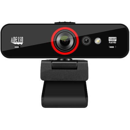 Adesso CyberTrack F1 Webcam - 2.1 Megapixel - 30 fps - USB 2.0 - 1 Each