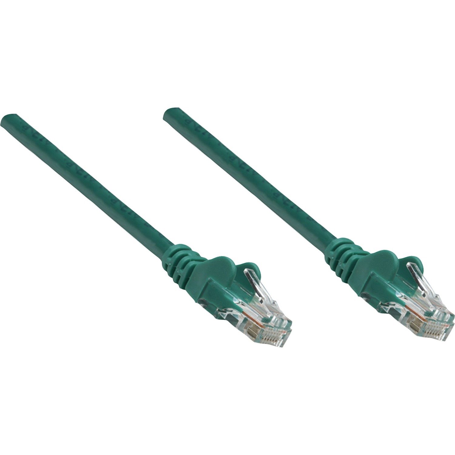 Intellinet Network Solutions Cat5e UTP Network Patch Cable, 25 ft (7.5 m), Green