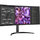 LG Ultrawide 34WQ75C-B 34" Class UW-QHD Curved Screen Gaming LCD Monitor - 21:9 - Textured Black