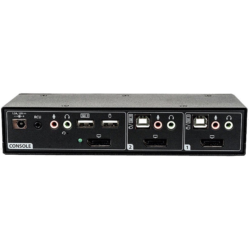 Vertiv Avocent SV220D Desktop KVM Switch | 2 Ports | DP | USB | Single Monitor