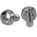StarTech.com 50 Pkg M6 Mounting Screws for Server Rack Cabinet