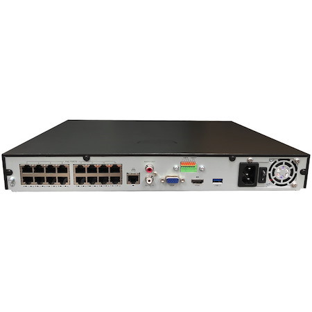 Gyration 16-Channel Network Video NVR Recorder With PoE - 10 TB HDD