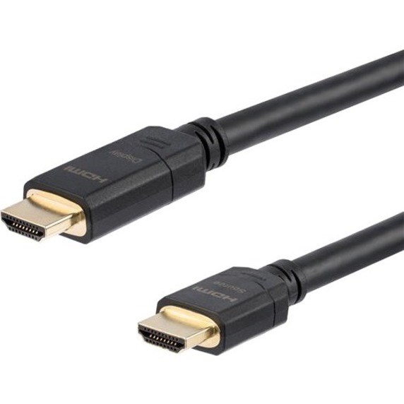 StarTech.com 80 ft (24,4m) Active HDMI Cable, 4K High Speed HDMI Cable, Ultra HD 4k x 2k HDMI, Durable HDMI Cord, 4K 30Hz, M/M