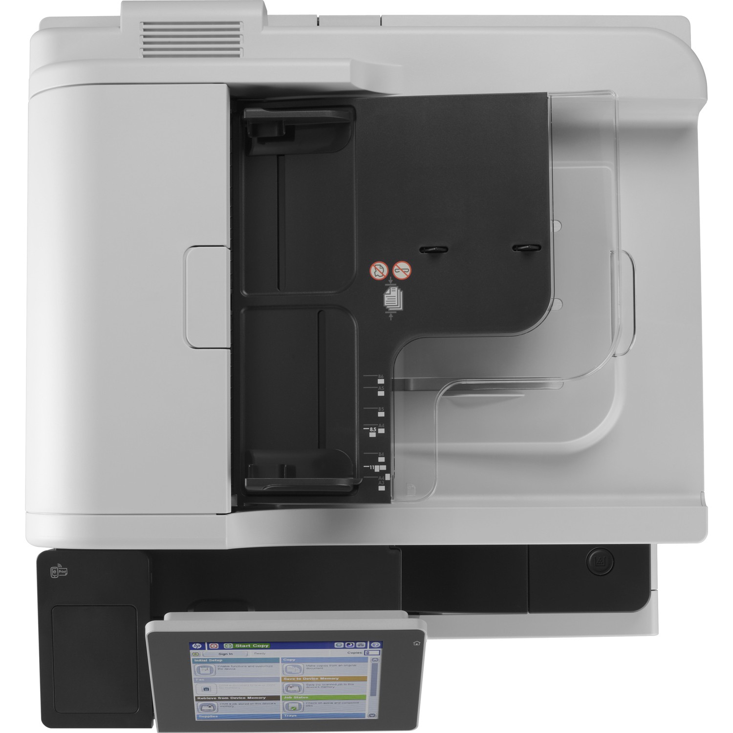 HP LaserJet M725F Laser Multifunction Printer - Monochrome
