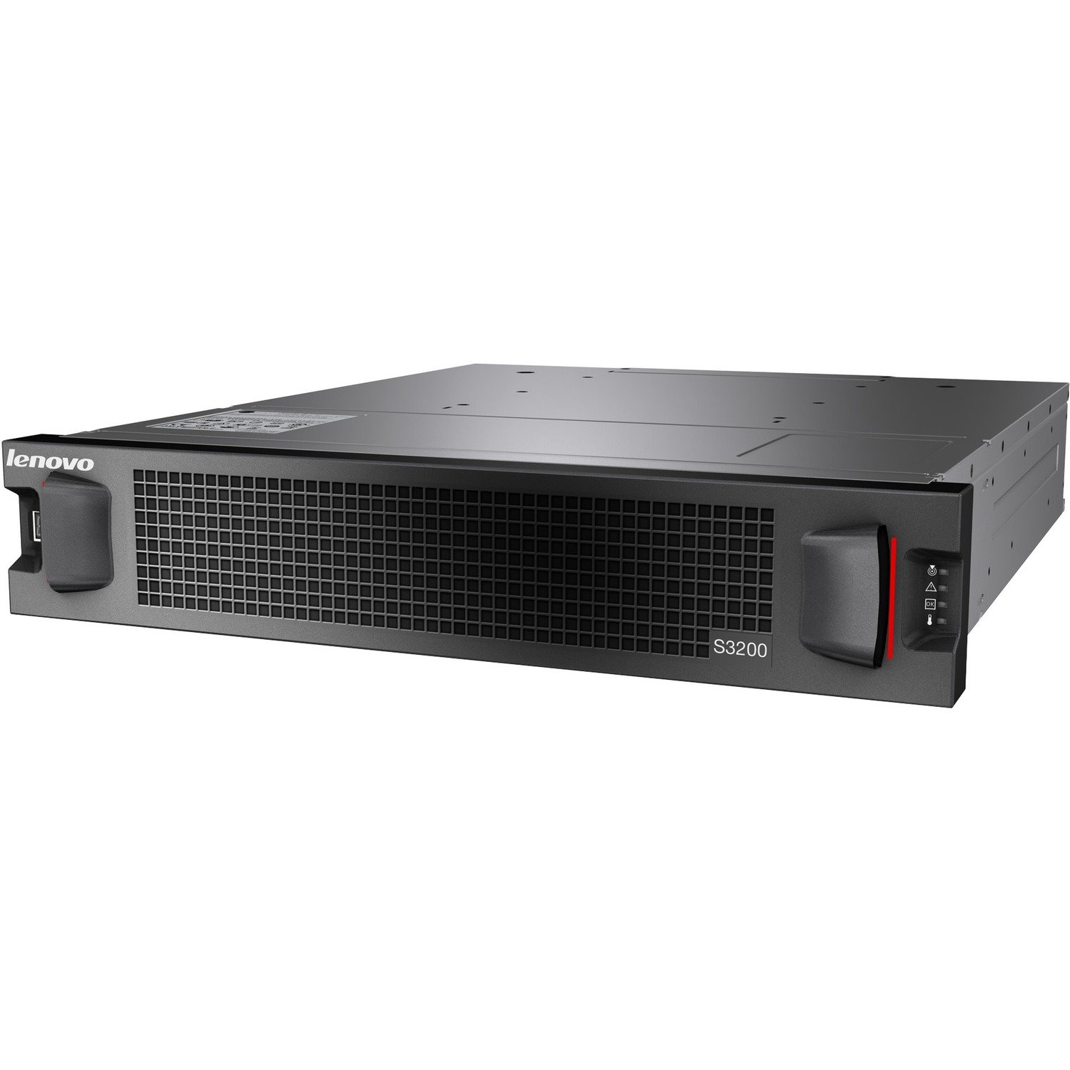 Lenovo S3200 12 x Total Bays SAN Storage System - 2U Rack-mountable
