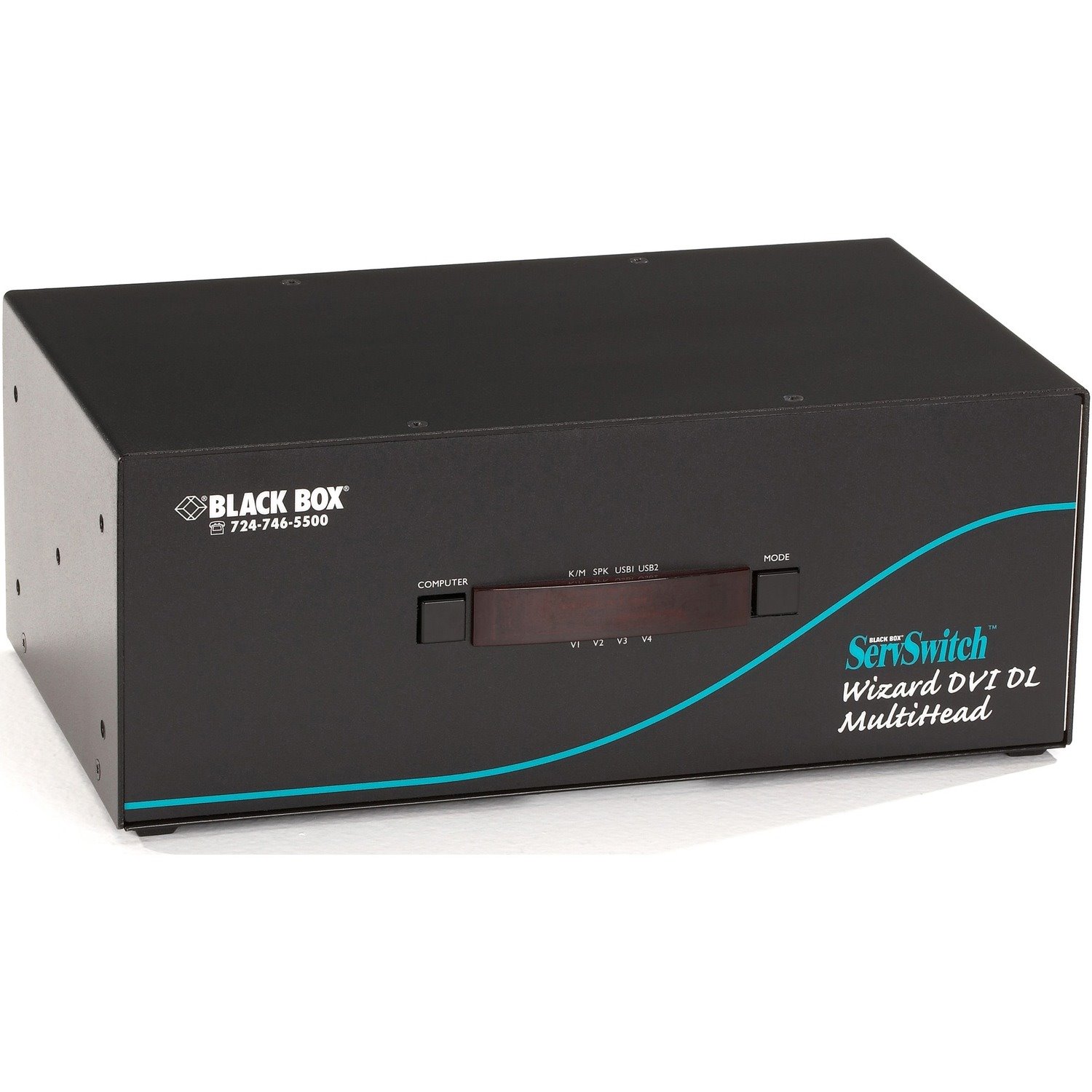 Black Box ServSwitch Wizard Dual-Link DVI with USB True Emulation