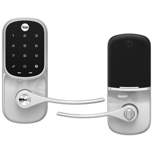 Yale YRL226-ZW2-619 Plus Assure Lever Touchscreen with Z-Wave Plus, Satin Nickel
