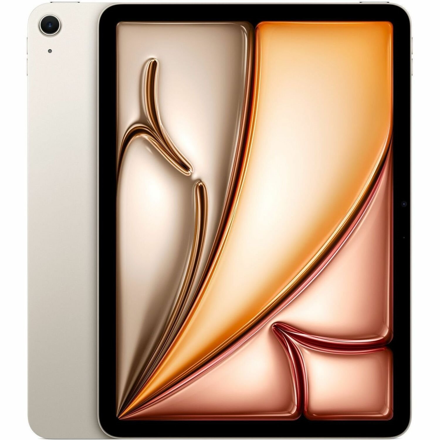 Apple iPad Air (6th Generation) A2899 Tablet - 27.9 cm (11") - Apple M2 - 8 GB - 1 TB Storage - 5G - Starlight