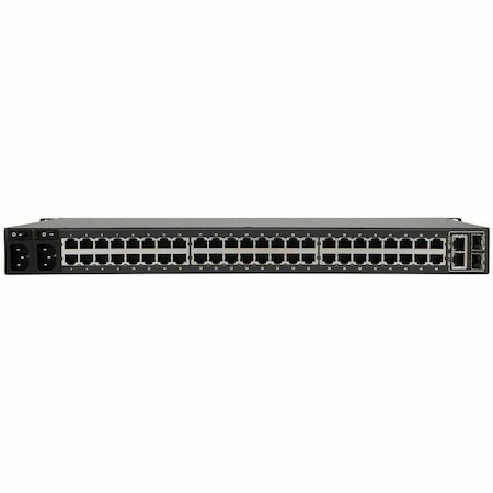 Eaton Tripp Lite Series 48-Port Console Server, USB Ports (2) - Dual GbE NIC, 16 Gb Flash, SD Card, Desktop/1U Rack, TAA