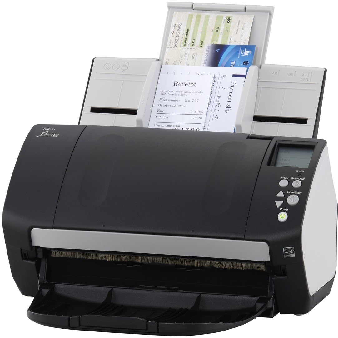 Fujitsu fi-7160 Professional Desktop Color Duplex Document Scanner with Auto Document Feeder (ADF)