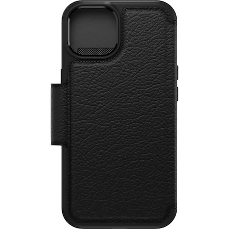 OtterBox Strada Carrying Case (Folio) Apple iPhone 14 Smartphone - Shadow (Black)