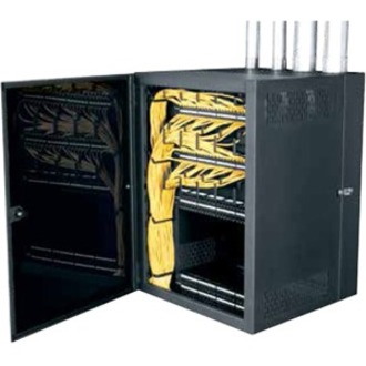 Middle Atlantic Cablesafe CWR-12-30VD4 Rack Cabinet With Vented Front Door And 4 D-Rings