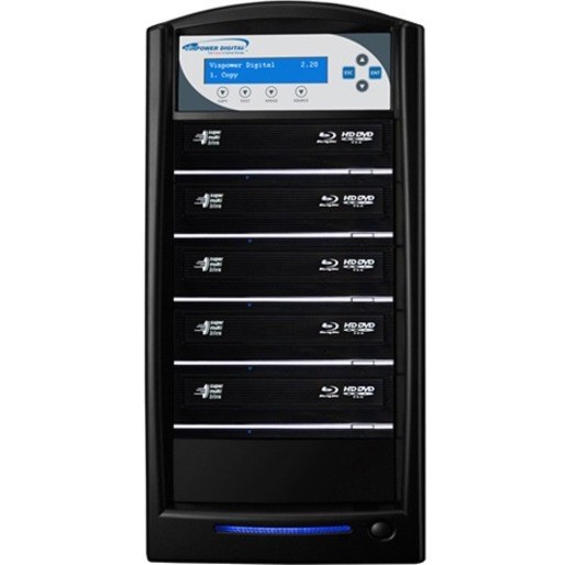 Vinpower Digital Sharkblu HDD To 5 Blu-Ray Duplicator With 2TB HDD & Usb 3.0 MFCP & BD Copy Prote