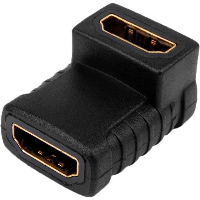 4XEM 90 Degree HDMI A Female To HDMI A Female Adapter