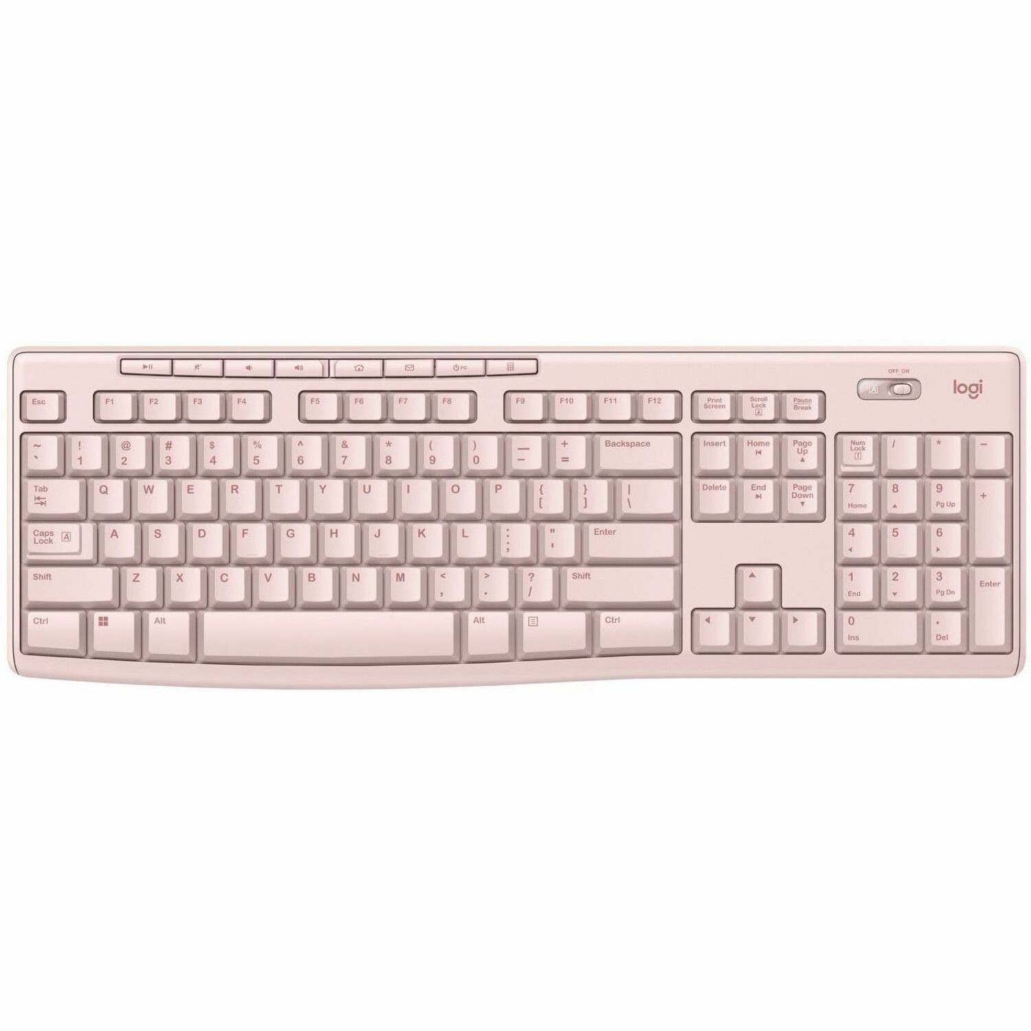 Logitech K270 Wireless Keyboard - Rose