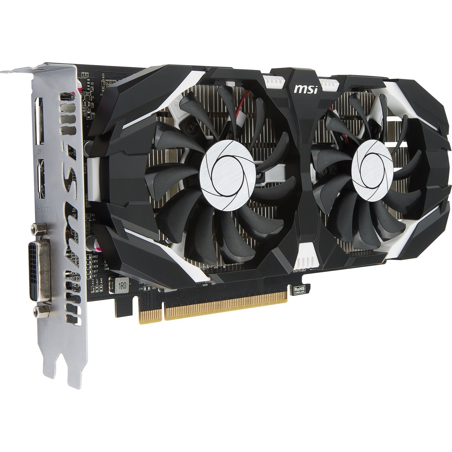 MSI NVIDIA GeForce GTX 1050 Ti Graphic Card - 4 GB GDDR5