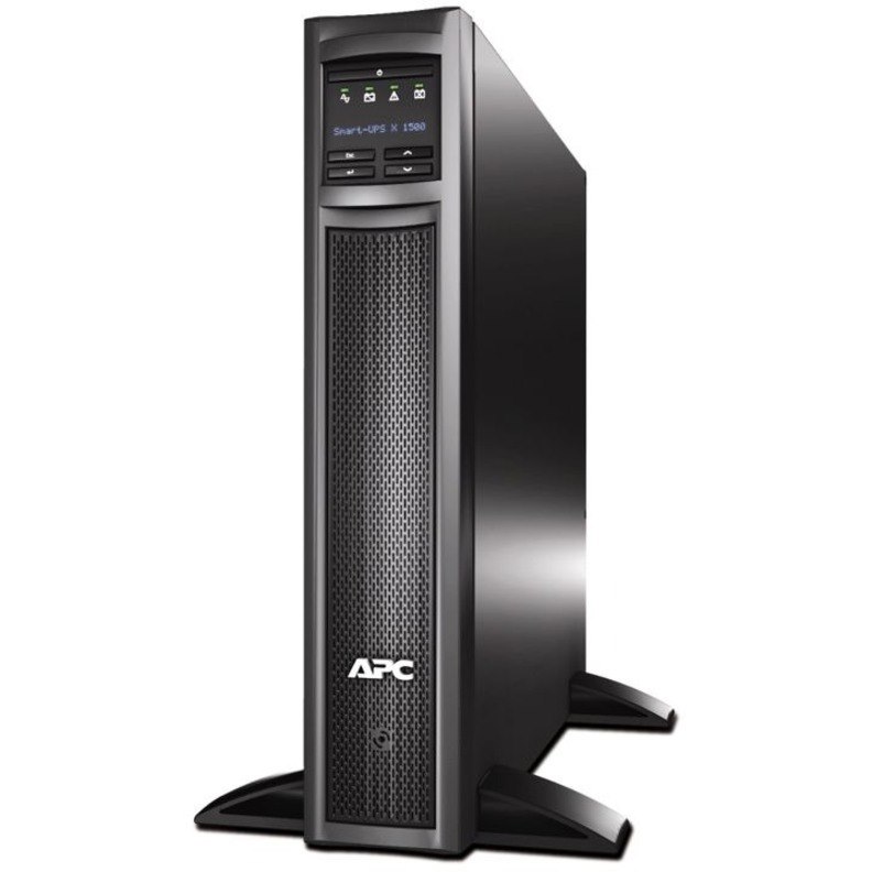 APC Smart-UPS X, Line Interactive, 1500VA, Rack/tower convertible 2U, 120V, 8x 5-15R NEMA, SmartConnect port, Extended runtime