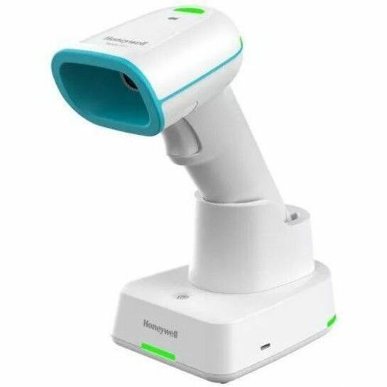 Honeywell Xenon Ultra 1962H Hospitality, Inventory Handheld Barcode Scanner Kit - Wireless Connectivity - White - USB Cable Included