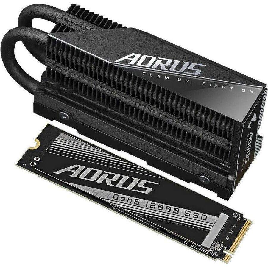 GIGABYTE Gen5 12000 AG512K2TB 2 TB Solid State Drive - M.2 2280 Internal - PCI Express NVMe (PCI Express 5.0 x4)