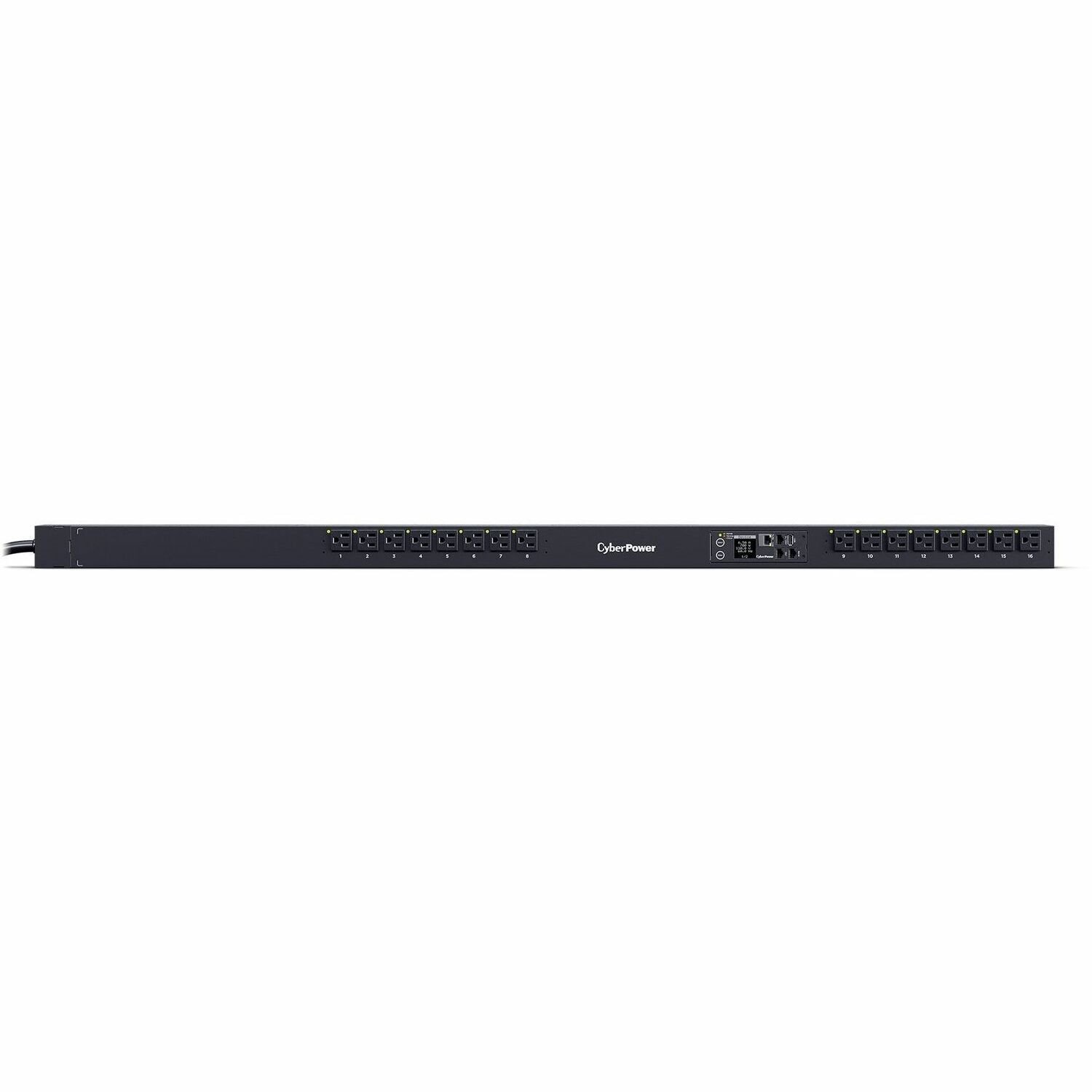 CyberPower PDU41116 Single Phase 100 - 120 VAC 15A Switched PDU