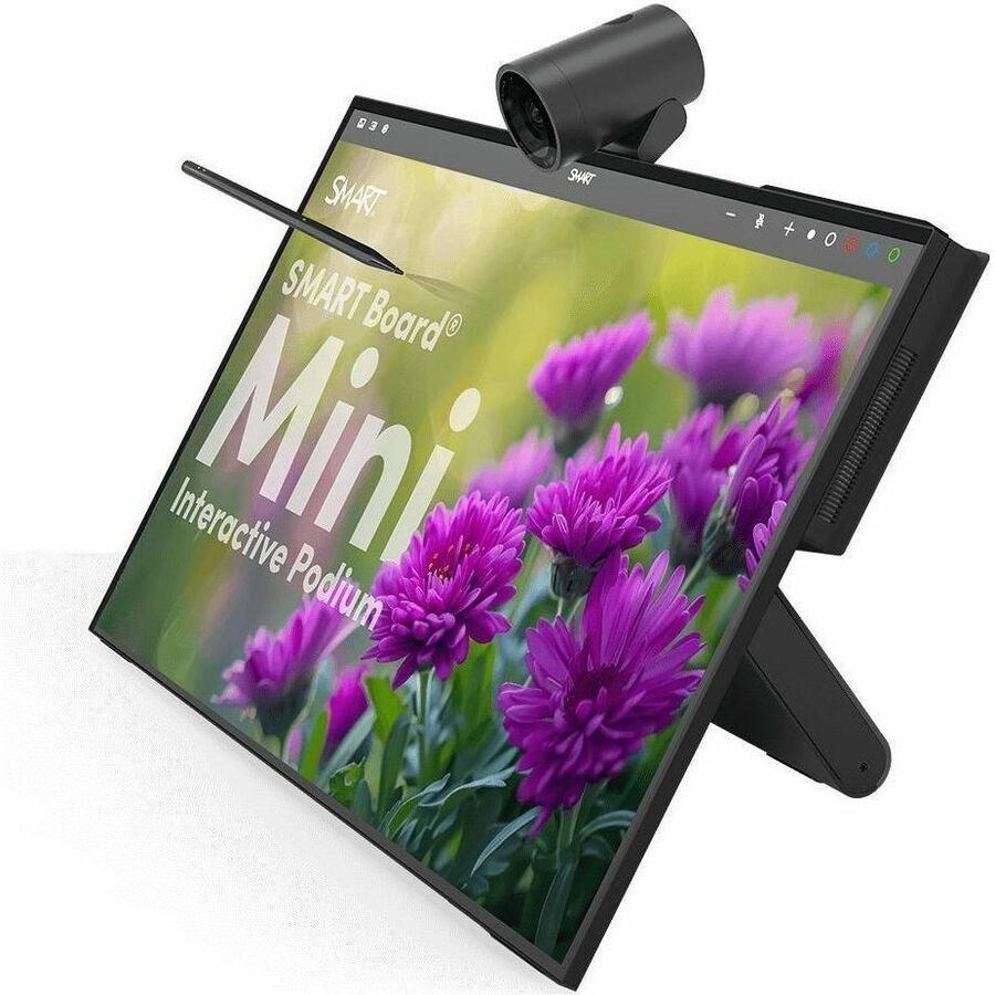 Smart Board Mini 727, 27" 4K Uhd Pcap Interactive Podium W/4K E-Ptz Camera,Ai Framing