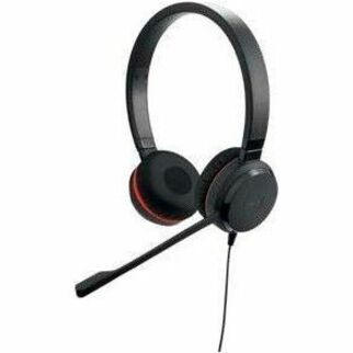 Jabra Evolve 20SE Wired On-ear, Over-the-head Stereo Headset - Black