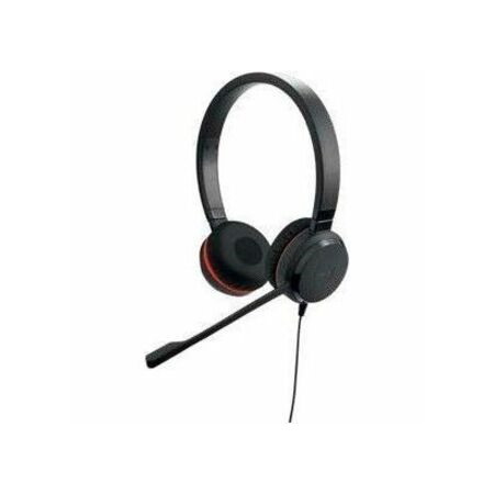 Jabra Evolve 20SE Wired On-ear, Over-the-head Stereo Headset - Black