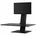 Humanscale QuickStand Eco, Single Monitor, Black