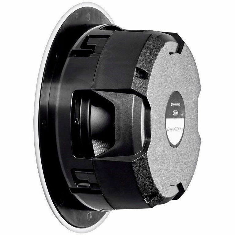 Monoprice Black Back Ceiling Speakers 6.5-Inch Fib