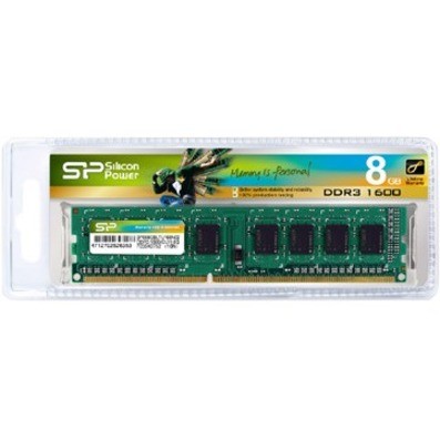 Silicon Power RAM Module - 4 GB (1 x 4GB) - DDR3-1600/PC3-12800 DDR3 SDRAM - 1600 MHz - CL11 - 1.50 V