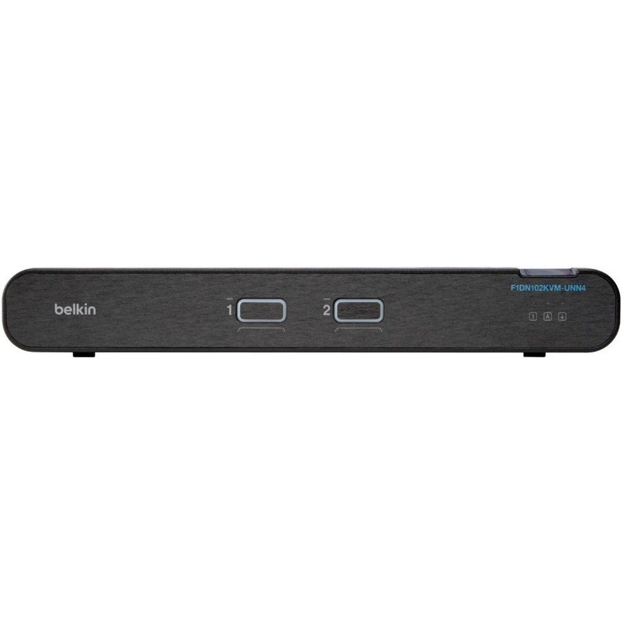 Belkin Universal 2nd Gen Secure KVM Switch, 2-Port Single Head No CAC